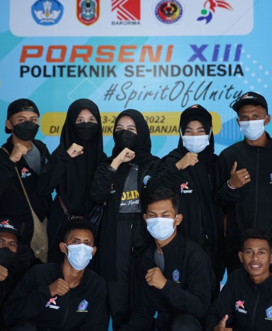 Gelar Seremonial Pelepasan Atlet, POLINEF Kirim 19 Perwakilan Atlet ke Porseni Politeknik XIII Banjarmasin 2022