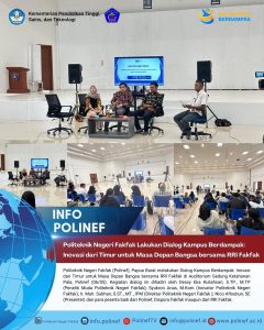 Politeknik Negeri fakfak Lakukan Dialog Kampus Berdampak: Inovasi dari Timur untuk Masa Depan Bangsa Bersama RRI Fakfak