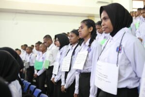 Politeknik Negeri Fakfak Gelar Pembinaan Rohani dan Jasmani untuk Mahasiswa Baru