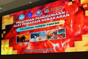 Polinef Gelar Pelatihan APAR untuk Tingkatkan Kesiapsiagaan Keamanan Kampus
