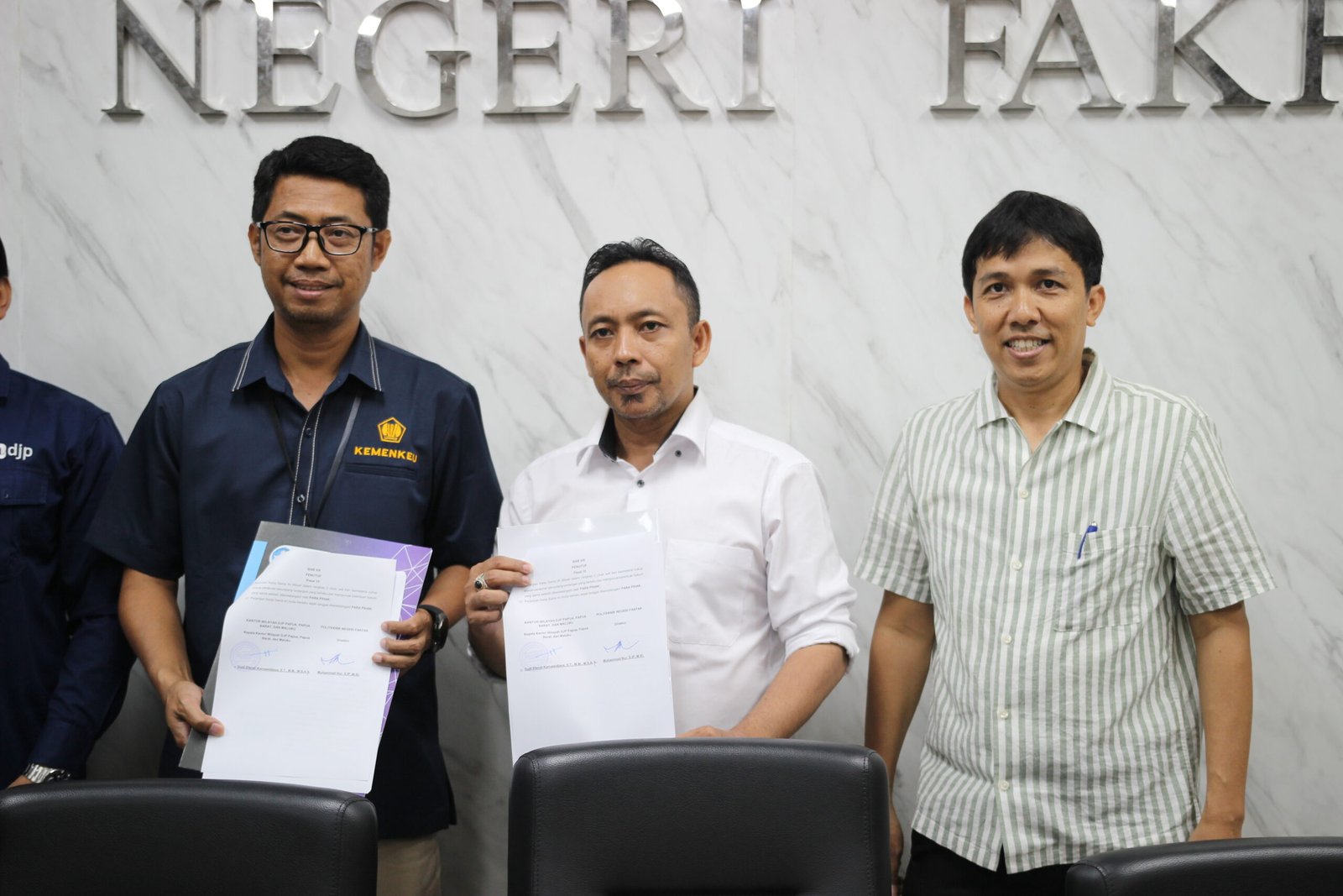 Politeknik Negeri Fakfak Sambut Kunjungan Kanwil Dirjen Pajak Papua, Papua Barat & Maluku