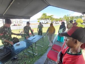 Politeknik Negeri Fakfak Ikuti Kegiatan Cek Kesehatan Bersama Kodim Fakfak