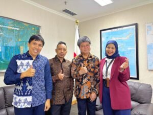 Polinef Perkuat Kerja Sama Internasional melalui Kunjungan ke Konsulat Jenderal Jepang di Makassar