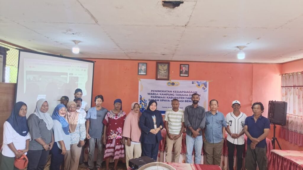 Politeknik Negeri Fakfak Tingkatkan Kesiapsiagaan Warga Kampung Tanama melalui Program Mitigasi Bencana Gempa