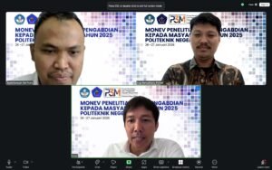 P3M Polinef Laksanakan Kegiatan Monev Internal Penelitian dan Pengabdian Kepada Masyarakat 2025