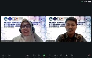 P3M Polinef Laksanakan Kegiatan Monev Internal Penelitian dan Pengabdian Kepada Masyarakat 2025