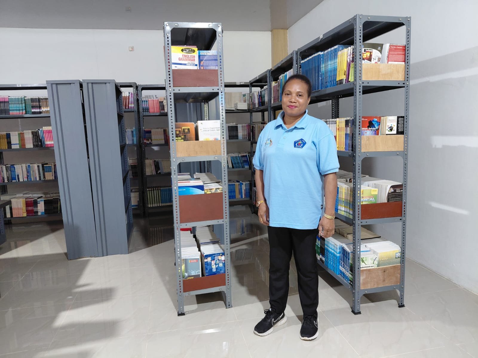 Perpustakaan Politeknik Negeri Fakfak Miliki 1000 Koleksi Buku, Ke Depan akan Kembangkan Perpustakaan Digital