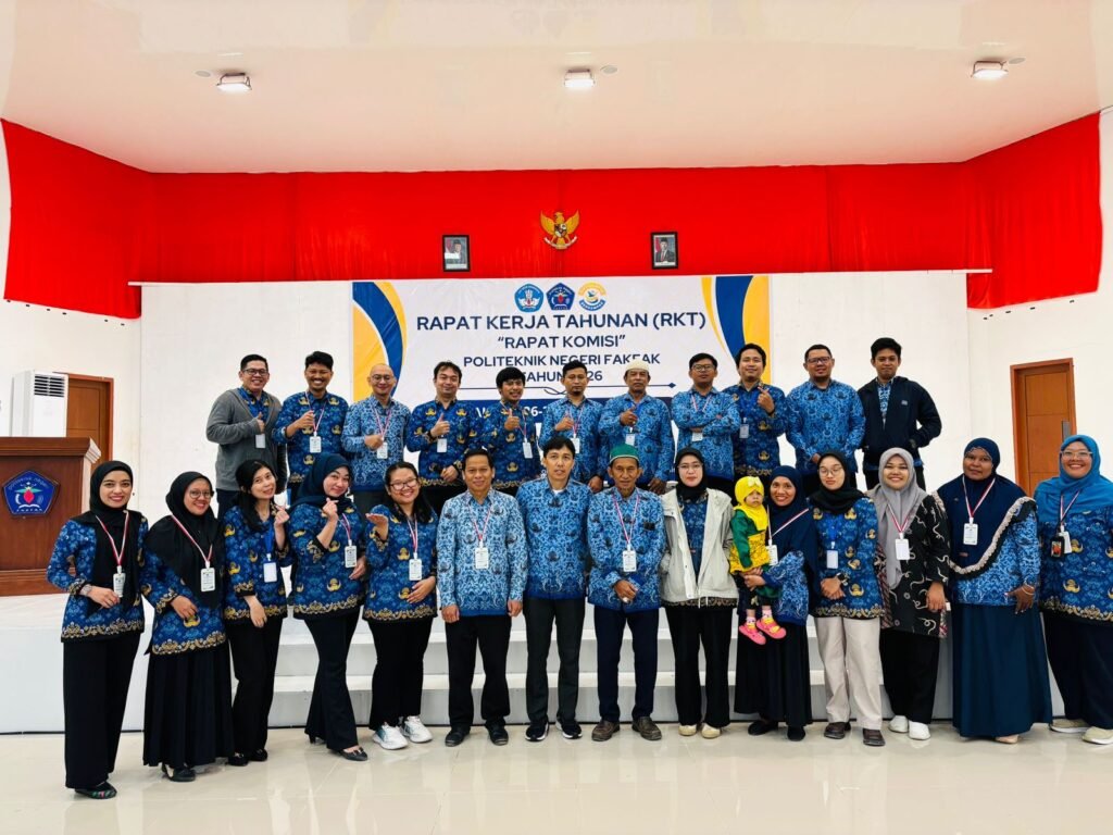 Rapat Kerja Tahunan (RKT) 2026 Polinef Bahas Strategi dan Program Prioritas Institusi