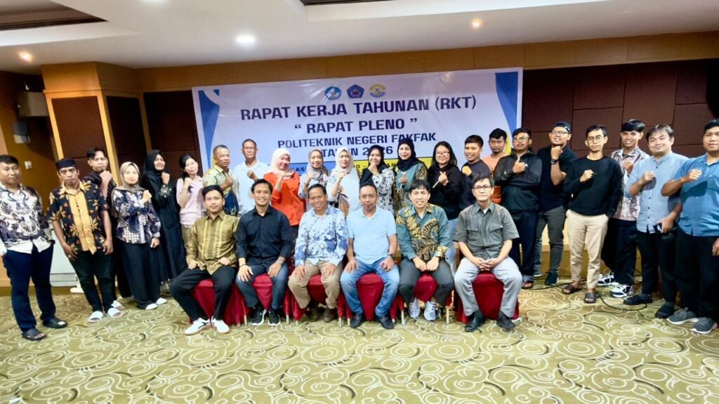 Sidang Pleno RKT 2026, Polinef Matangkan Program Strategis Pengembangan Institusi