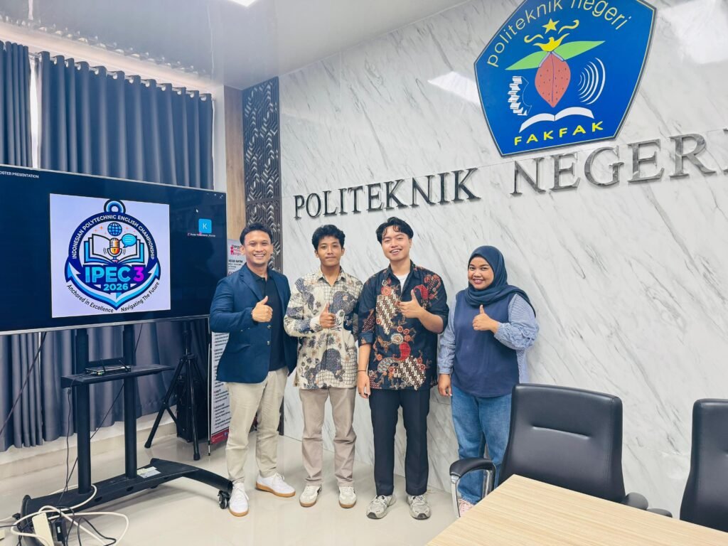 Politeknik Negeri Fakfak Kirim Dua Mahasiswa Terbaik ke Ajang IPEC ke-3 Nasional