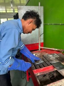 Jaring Talenta Terbaik, Jurusan Teknik Perawatan dan Perbaikan Mesin Politeknik Negeri Fakfak Gelar Seleksi Internal Welding 3G SMAW Competition