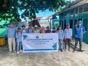 Mahasiswa Teknik Listrik POLINEF Pelajari Sistem Kelistrikan di PLTD Kebun Kapas Fakfak