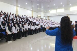 Pengukuhan Mahasiwa Baru Polinef 2026