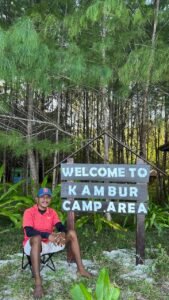 Ketua Badan Pengelola Pariwisata Kampung Mas, Abdul Hadis Yorkuran