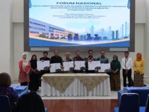 Polinef Hadiri Forum Bakorkerma, Dorong Kemitraan Industri Bersama 44 Kampus Vokasi